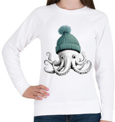 printfashion Polip - Női pulóver - Fehér (17010770)