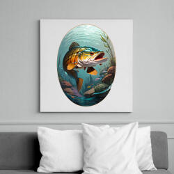 printfashion Csuka - Vászonkép - Fehér (17140707)