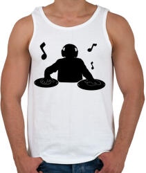 printfashion dj - Férfi atléta - Fehér (17291110)