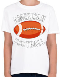 printfashion American Football - Gyerek póló - Fehér (17266014)