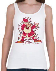 printfashion Télapó dab - Női atléta - Fehér (17005893)