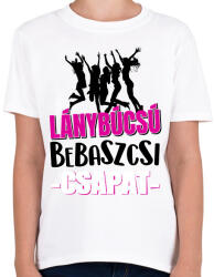 printfashion Lánybúcsú bebaszcsi csapat - Gyerek póló - Fehér (17469362)