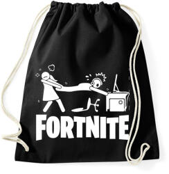 printfashion Fortnite - Sportzsák, Tornazsák - Fekete (17038737)