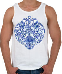 printfashion Siklód címer 1 - Férfi atléta - Fehér (17201498)