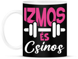 printfashion Izmos és csinos - Bögre - Fekete (17371056)