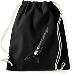 printfashion Gitár - Sportzsák, Tornazsák - Fekete (17431477)