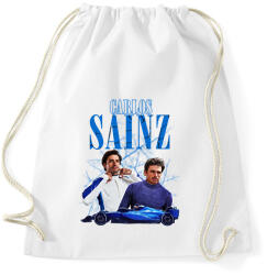 printfashion Carlos Sainz Williams 2025 - Sportzsák, Tornazsák - Fehér (17315658)