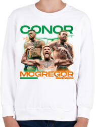 printfashion Conor McGregor - Gyerek pulóver - Fehér (17341054)
