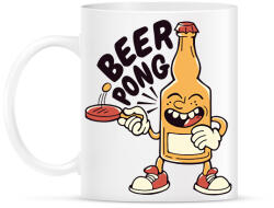 printfashion Beer pong - Bögre - Fehér (17063663)