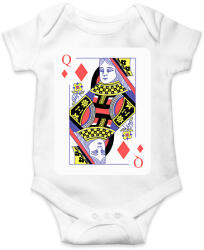 printfashion Dáma káró - Baba Body - Fehér (17164528)