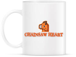 printfashion Chainsaw Heart - Bögre - Fehér (17269434)