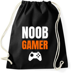 printfashion Noob Gamer - Sportzsák, Tornazsák - Fekete (17418427)