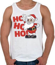 printfashion Menő télapó - Férfi atléta - Fehér (17013389)