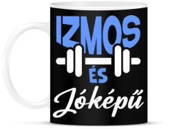 printfashion Izmos és jóképű - Bögre - Fekete (17369706)