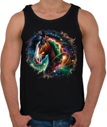 printfashion ló - Férfi atléta - Fekete (17274468)