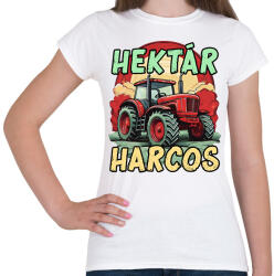 printfashion Hektár Harcos - Női póló - Fehér (17050750)