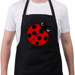 printfashion Katicabogár - Kötény - Fekete (17287035)