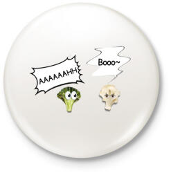 printfashion AAAAAAAAA - Kitűző, hűtőmágnes - Fehér (17320668)