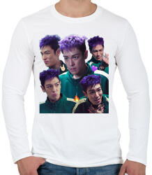 printfashion Thanos Squid Game - Férfi hosszú ujjú póló - Fehér (17249308)