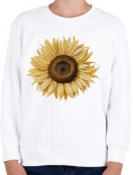 printfashion Napraforgó - Gyerek pulóver - Fehér (17079176)