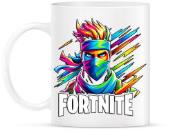 printfashion Fortnite - Bögre - Fehér (17290619)