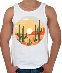 printfashion Sivatag - Férfi atléta - Fehér (17152438)