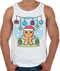 printfashion Mézeskalács - Férfi atléta - Fehér (16951288)