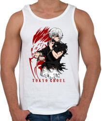 printfashion Tokyo Ghoul - Férfi atléta - Fehér (17376594)