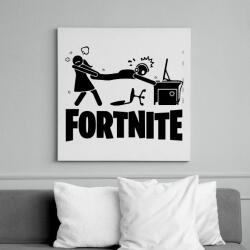 printfashion Fortnite - Vászonkép - Fehér (17042496)