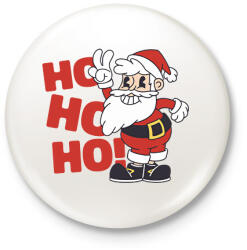 printfashion Menő télapó - Kitűző, hűtőmágnes - Fehér (17014249)