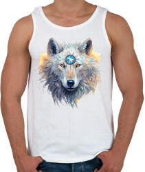 printfashion farkas - Férfi atléta - Fehér (17266816)