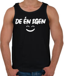 printfashion De én igen - Páros póló fehér - Férfi atléta - Fekete (17245683)