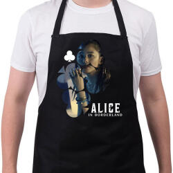 printfashion Alice in borderland KUINA FEHÉR - Kötény - Fekete (17243382)