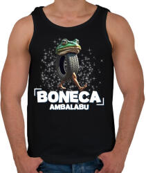 printfashion Boneca Ambalabu - Férfi atléta - Fekete (17440351)