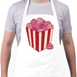 printfashion Agy popcorn - Kötény - Fehér (17078532)
