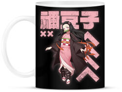 printfashion Demon Slayer Nezuko - Bögre - Fekete (17406812)