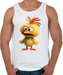 printfashion Csibe 01 - Férfi atléta - Fehér (17192498)