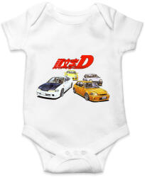 printfashion Initial D - Baba Body - Fehér (17410878)