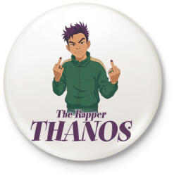 printfashion Thanos - Kitűző, hűtőmágnes - Fehér (17398834)