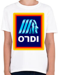 printfashion Ondi - Gyerek póló - Fehér (17204296)