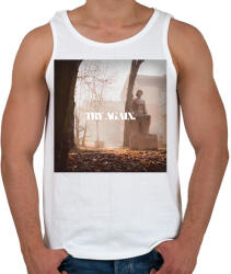 printfashion try again. - Férfi atléta - Fehér (17270416)