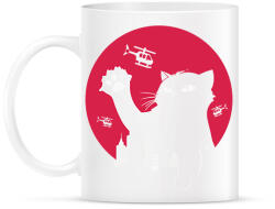 printfashion Catzilla - Bögre - Fehér (17118563)