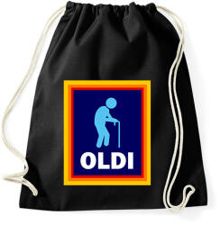 printfashion OLDI - Sportzsák, Tornazsák - Fekete (16908117)