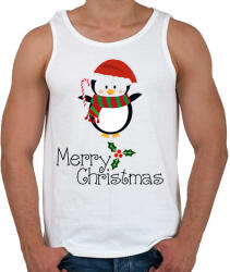 printfashion Merry Christmas - Férfi atléta - Fehér (16895136)