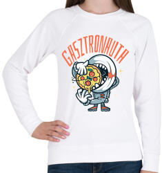 printfashion Gasztronauta - Női pulóver - Fehér (17234964)