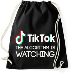 printfashion tiktok - Sportzsák, Tornazsák - Fekete (17387519)