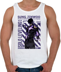 printfashion Solo Leveling Arise - Férfi atléta - Fehér (17413602)