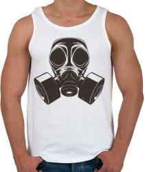 printfashion Gázmaszk - Férfi atléta - Fehér (17128587)