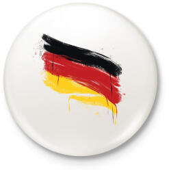 printfashion Német zászló - Kitűző, hűtőmágnes - Fehér (17076778)