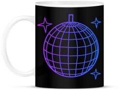 printfashion Disco gömb - Bögre - Fekete (17486322)